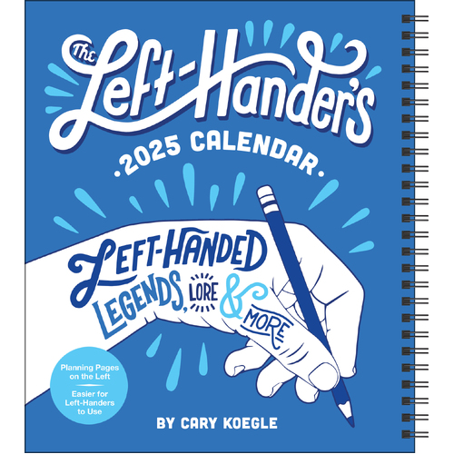 2025 Planner Left-Hander's Weekly Engagement Andrews McMeel AM89906