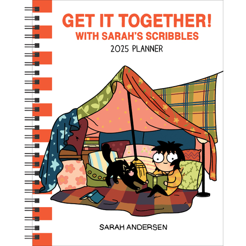 2025 Planner Get It Together With Sarah's Scribbles Weekly/Monthly Engagement Andrews McMeel AM89951