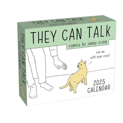 2025 Calendar They Can Talk Comics Day-to-Day Boxed Andrews McMeel AM90575