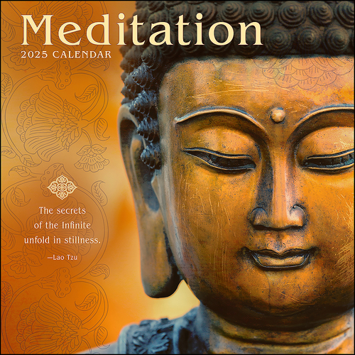 2025 Calendar Meditation Square Wall Andrews McMeel AM91039