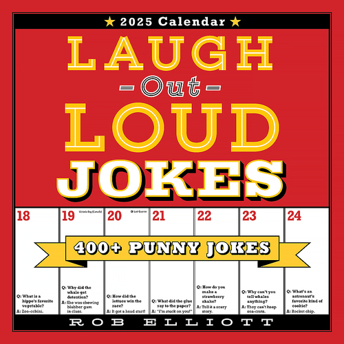 2025 Calendar Laugh-Out-Loud Jokes Square Wall Andrews McMeel AM92654