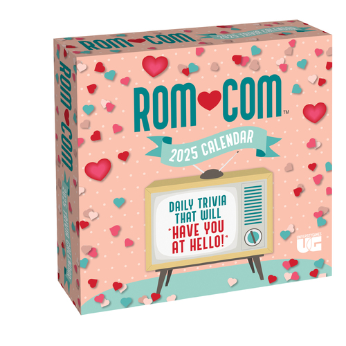 2025 Calendar Rom Com Trivia Day-to-Day Boxed Andrews McMeel AM92692