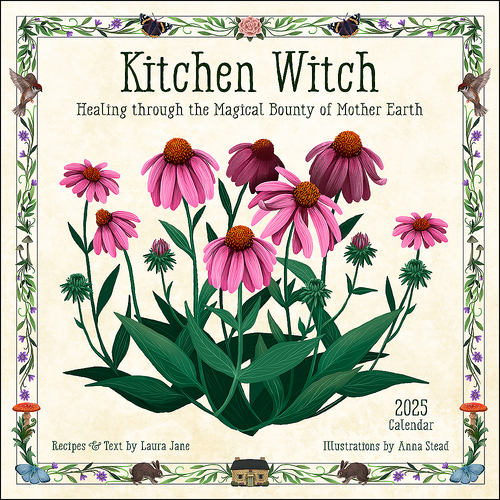 2025 Calendar Kitchen Witch Square Wall Andrews McMeel AM92722