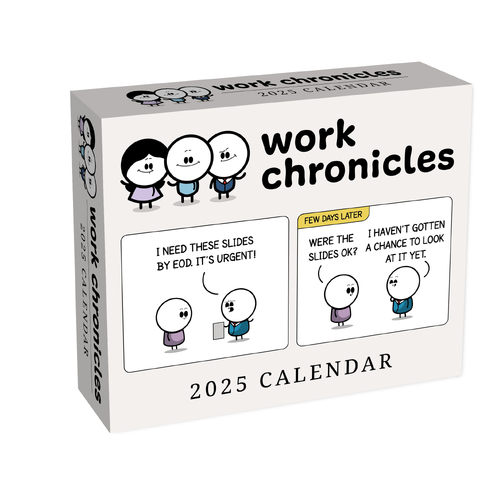 2025 Calendar Work Chronicles Day-to-Day Boxed Andrews McMeel AM92999