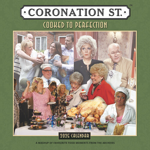 2025 Calendar Coronation Street Square Wall Wyman Publishing BT14187