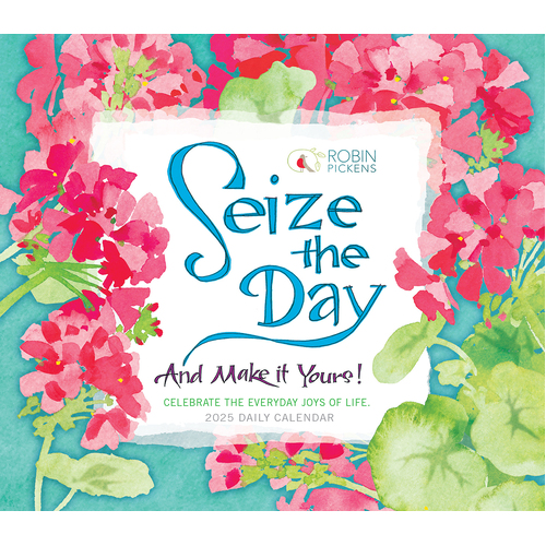 2025 Calendar Seize the Day Day-to-Day Boxed Sellers Publishing S40935