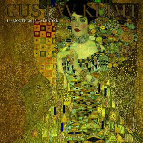 2025 Calendar Klimt 16-Month Square Wall Graphique GF32633