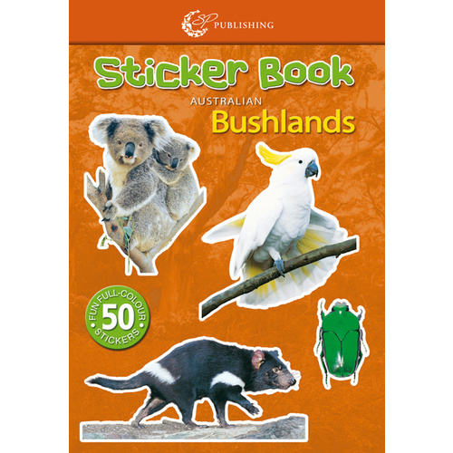 Steve Parish Mini Sticker Book: Australian Bushlands