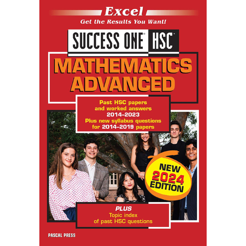 Excel Success One HSC Mathematics Advanced 2024 Edition