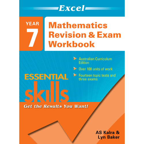 Excel Essential Skills: Mathematics Revision & Exam Workbook Year 7