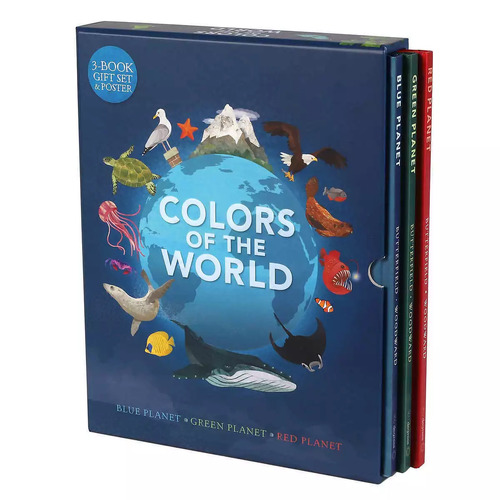 Colors Of The World 3-Book Gift Set & Poster