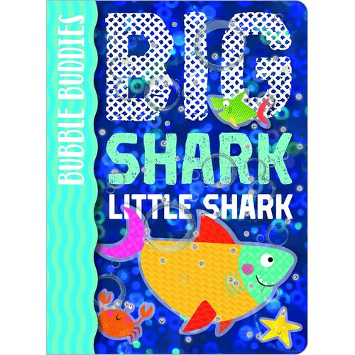 Bubble Buddies: Big Shark Little Shark Children's Picture Story Books