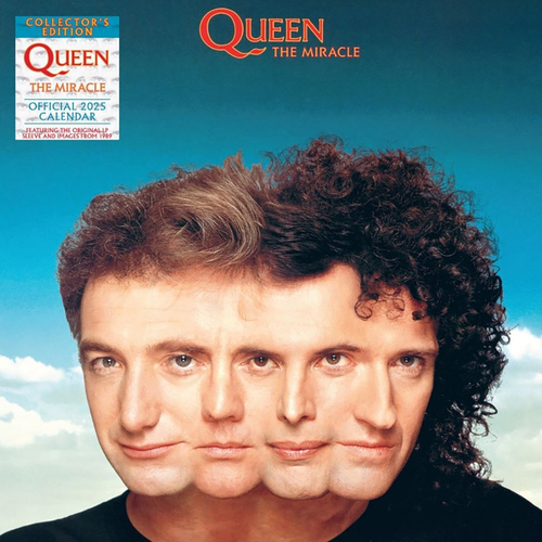 2025 Calendar Queen Collector's Ed. Record Sleeve Square Wall Danilo D70509