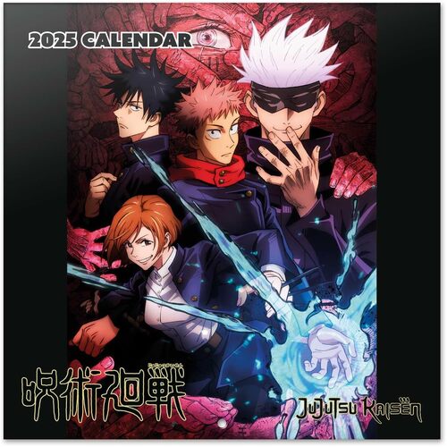 2025 Calendar Jujutsu Kaisen Square Wall Danilo I70820