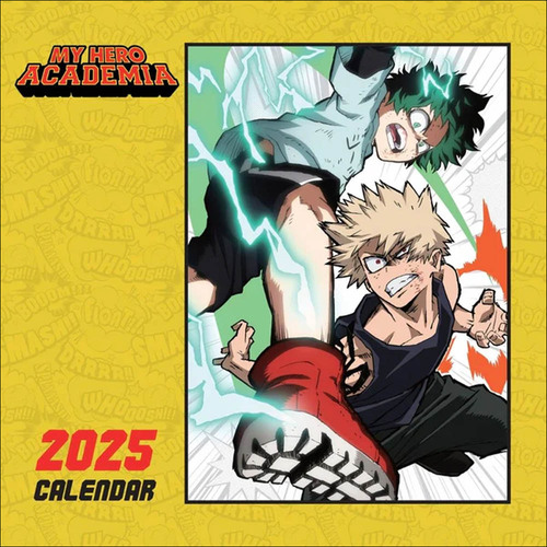 2025 Calendar My Hero Academia Square Wall Danilo I70950