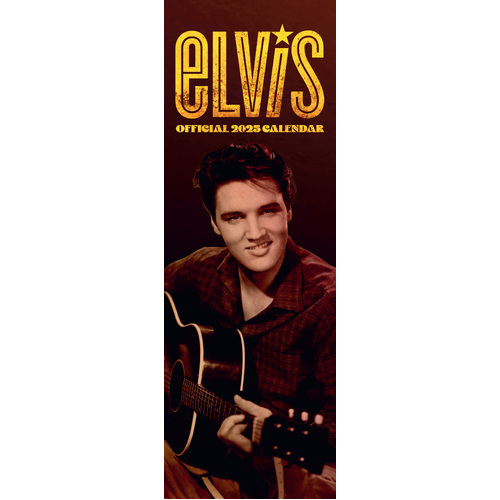 2025 Calendar Elvis Official Slim Wall Danilo D71469