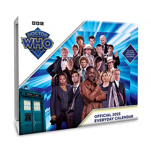 2025 Calendar Doctor Who Day-to-Day Boxed Danilo D71780