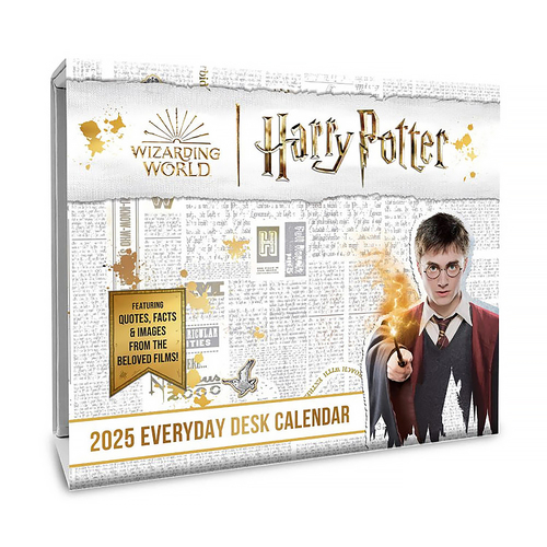 2025 Calendar Harry Potter Movie Day-to-Day Boxed Danilo I71803