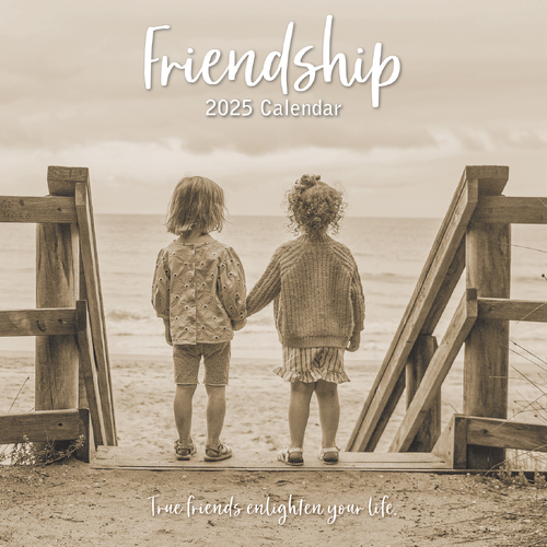 2025 Calendar Friendship 16-Month Square Wall Gifted Stationery GSC25041