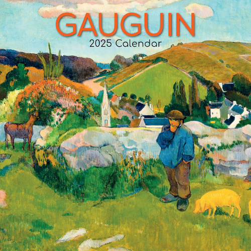 2025 Calendar Gauguin 16-Month Square Wall Gifted Stationery GSC25046