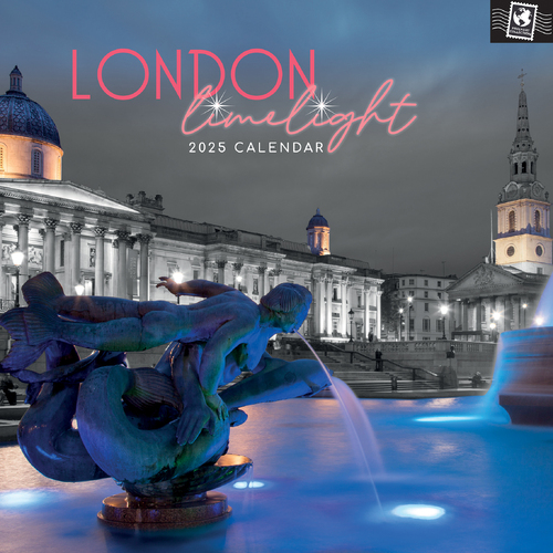 2025 Calendar London Limelight 16-Month Square Wall Gifted Stationery GSC25108