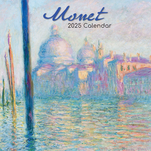 2025 Calendar Monet 16-Month Square Wall Gifted Stationery GSC25116