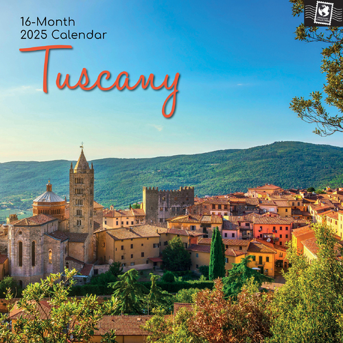 2025 Calendar Tuscany 16-Month Square Wall Gifted Stationery GSC25228