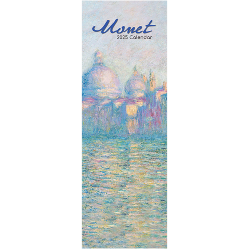 2025 Calendar Monet Slim Wall Gifted Stationery GSC25285