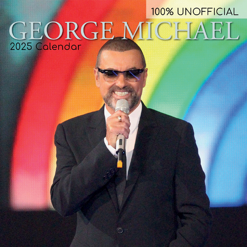 2025 Calendar George Michael 16-Month Square Wall Gifted Stationery GSC25290