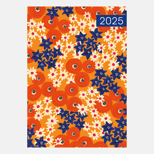 2025 Diary Radiant A6 Week to View Flexi Gifted Stationery GSC25393