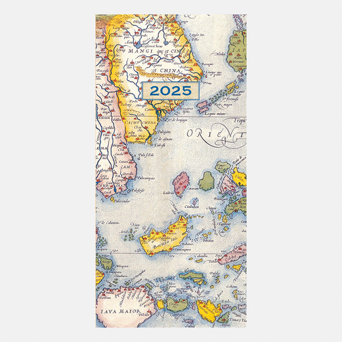 2025 Diary Antique Maps Pocket Week to View Gifted Stationery GSC25352