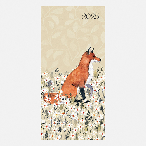 2025 Diary Foxy Tales Pocket Week to View Gifted Stationery GSC25365