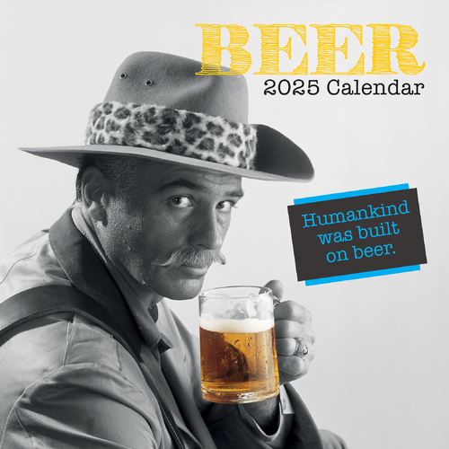 2025 Calendar Beer 16-Month Square Wall Gifted Stationery GSC24923