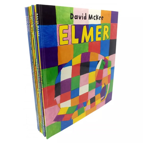 Elmer by David McKee Set of 10 Stories Boxset Children's Picture Story Books 