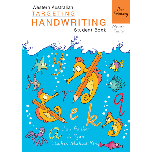 WA Targeting Handwriting Student Book Pre-Primary