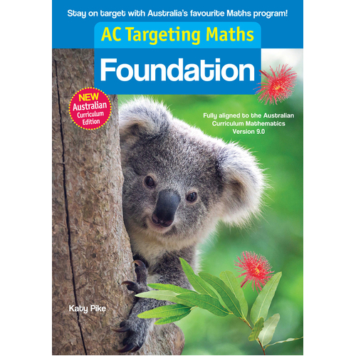 Targeting Maths Australian Curriculum Student Book Foundation (2022 Edition)