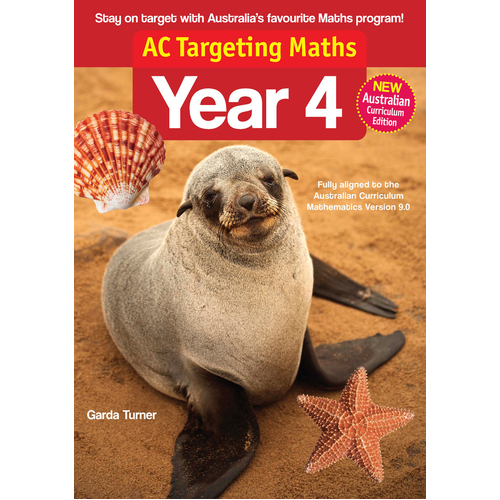 Targeting Maths Australian Curriculum Student Book Year 4 - New Edition 2023