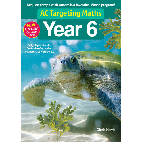 Targeting Maths Australian Curriculum Student Book Year 6 - New Edition 2023