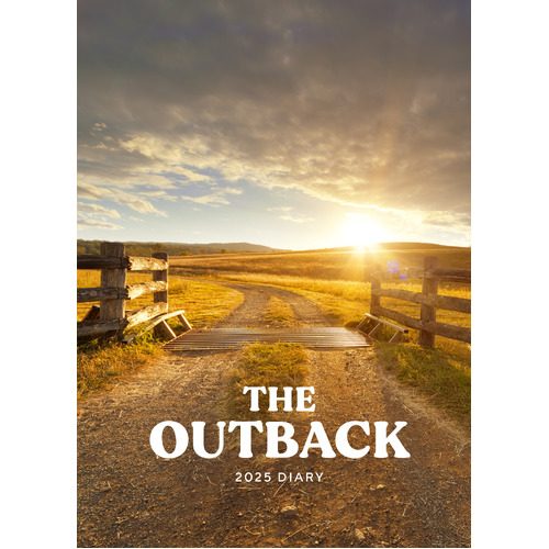 2025 Diary The Outback Week to View by Paper Pocket