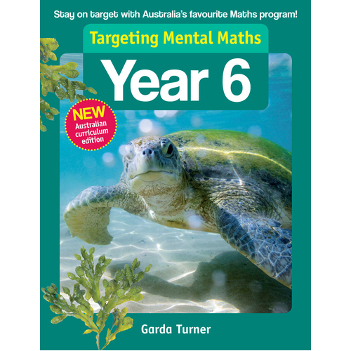 Targeting Mental Maths Australian Curriculum Year 6 - New Edition 2023