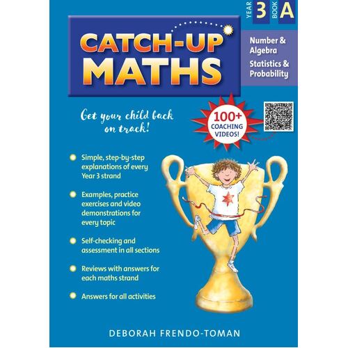 Catch-Up Maths - Number & Algebra, Statistics & Probability Year 3 Book A