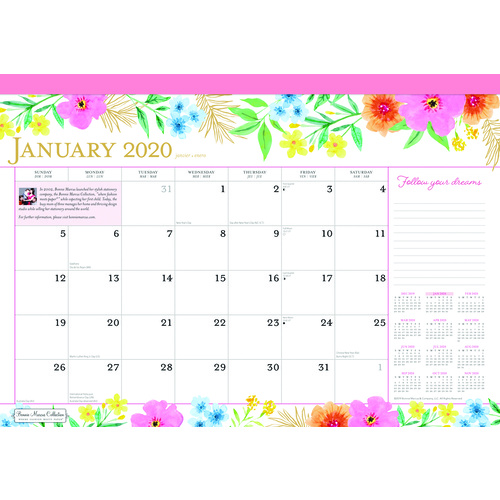 Bonnie Marcus 2020 Desk Pad Calendar By Browntrout Sold Out